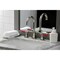 Fauceture FSC8929CKL Kaiser Widespread Bathroom Faucet W/ Brass Pop-Up, Nickel FSC8929CKL - alternate 2